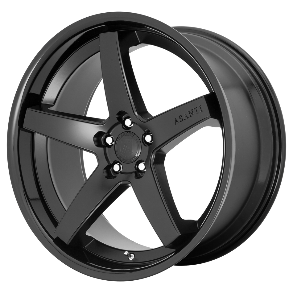 Asanti Black ABL31 REGAL SATIN BLACK W/ GLOSS BLACK LIP