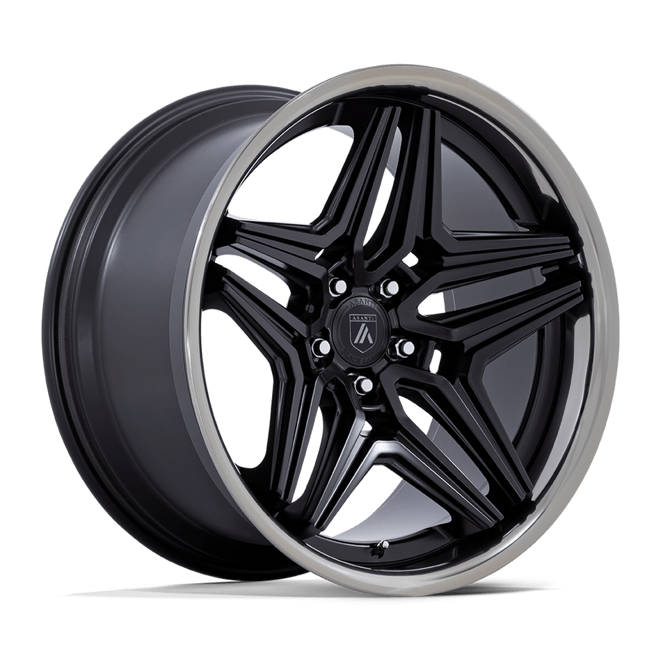 Asanti Black AB046 DUKE SATIN BLACK W/ DDT LIP