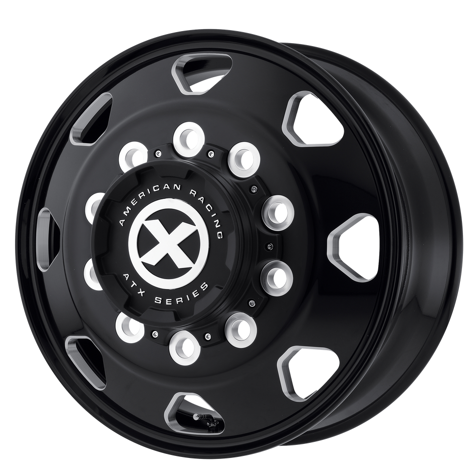 ATX AO401 OCTANE Satin Black Milled - Front Wheel