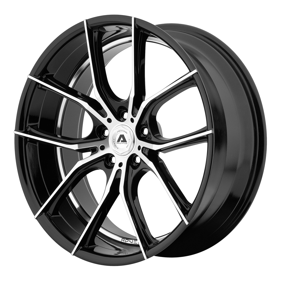 Adventus AVX-6 Gloss Black Machined Wheel