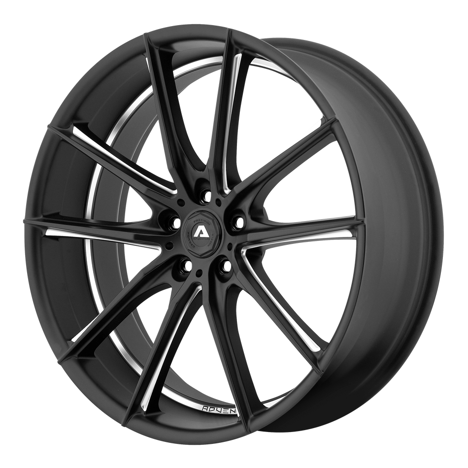 Adventus AVX-10 Matte Black Milled Wheel