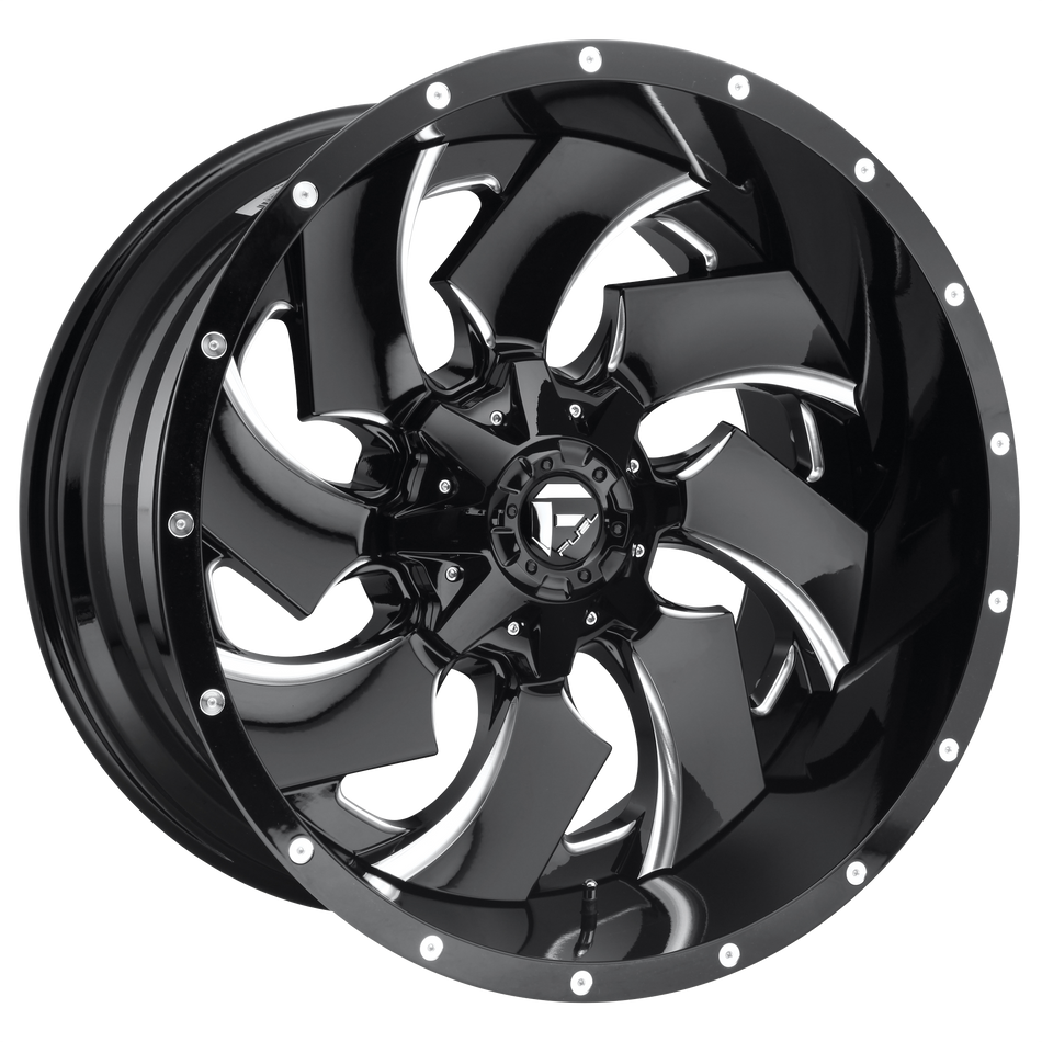 Fuel 1PC D239 CLEAVER GLOSS BLACK MILLED
