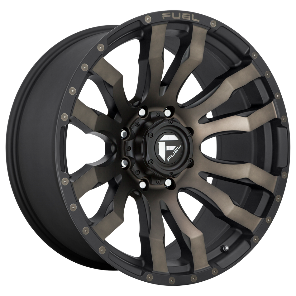 Fuel 1PC D674 BLITZ MATTE BLACK DOUBLE DARK TINT