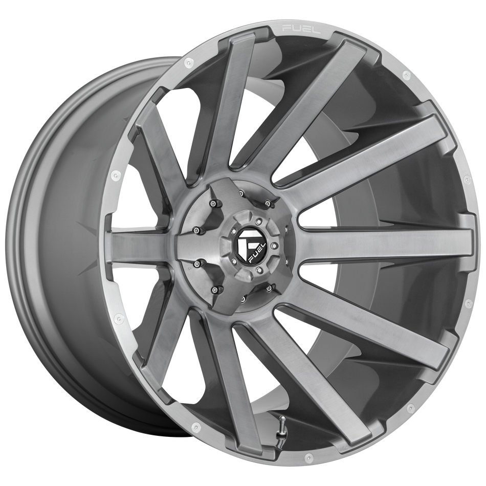 Fuel 1PC D714 CONTRA PLATINUM BRUSHED GUNMETAL