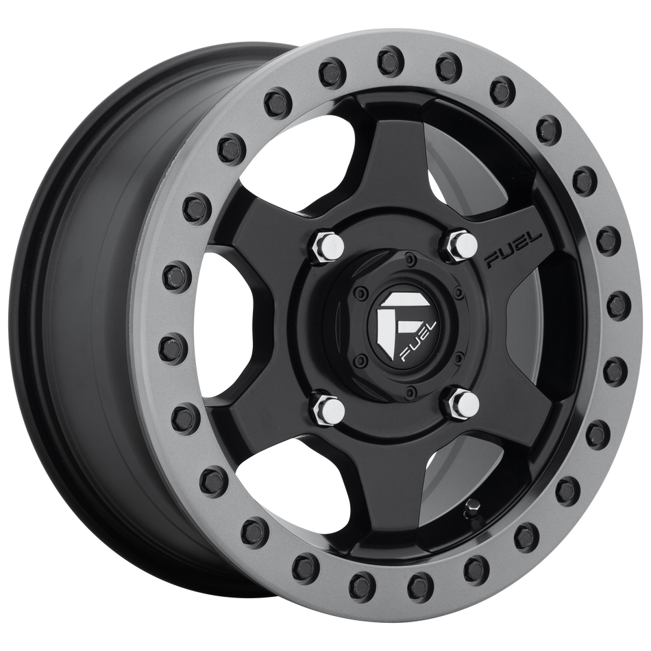 Fuel UTV D914 GATLING BEADLOCK Matte Black Wheel