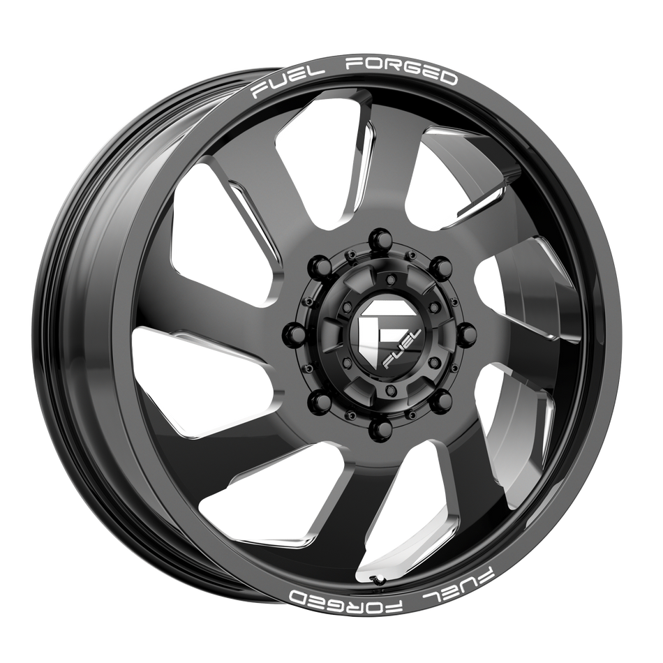 Fuel 1PC DD39 FF39D GLOSS BLACK MILLED