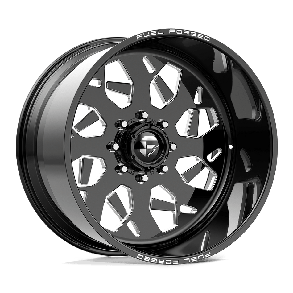 FF111 DL 20X12 6X135 BLK/MILL RHT -40
