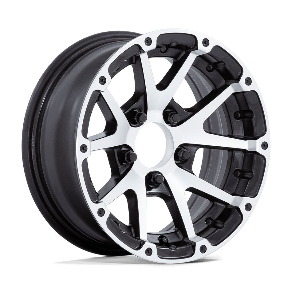 Helo HE826 Matte Black Machined Wheel