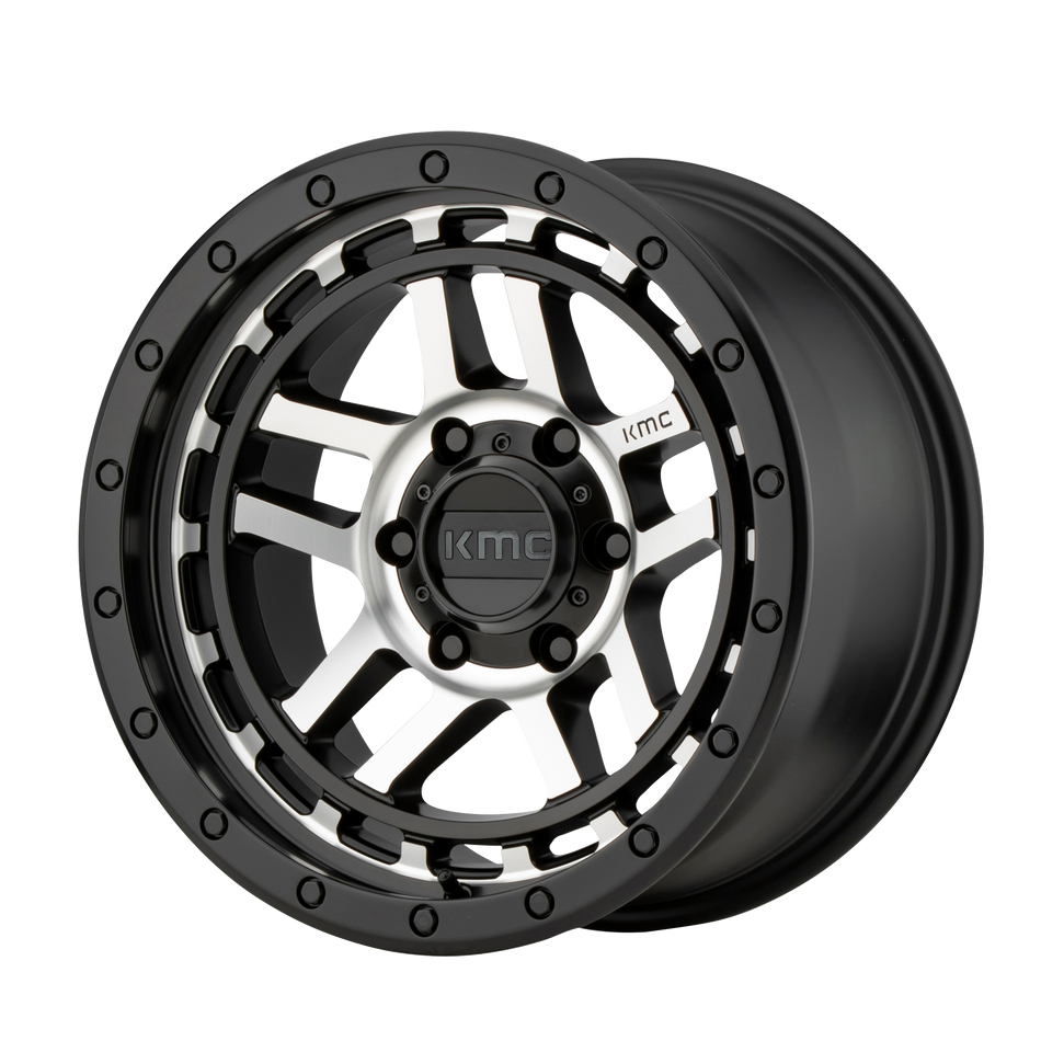 KMC KM540 RECON SATIN BLACK MACHINED