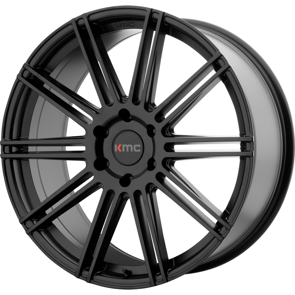 KMC KM707 CHANNEL Satin Black Wheel