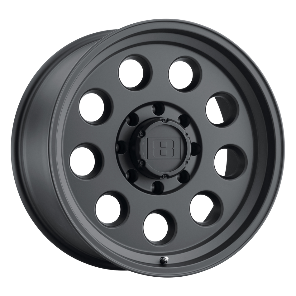 Level 8 HAULER Matte Black Wheel