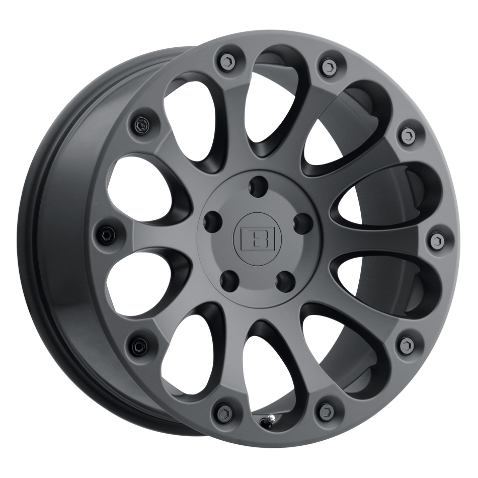 Level 8 IMPACT Matte Black Wheel