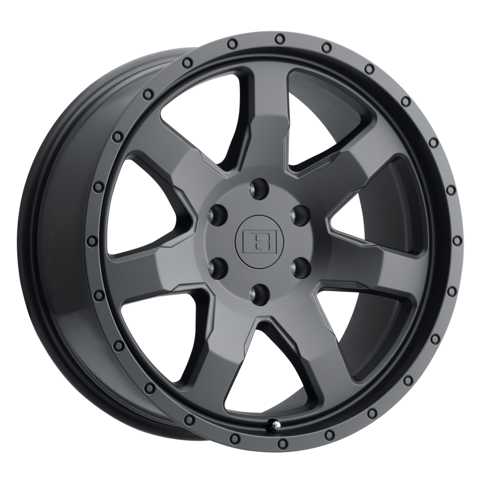 Level 8 SLAM Matte Black Wheel