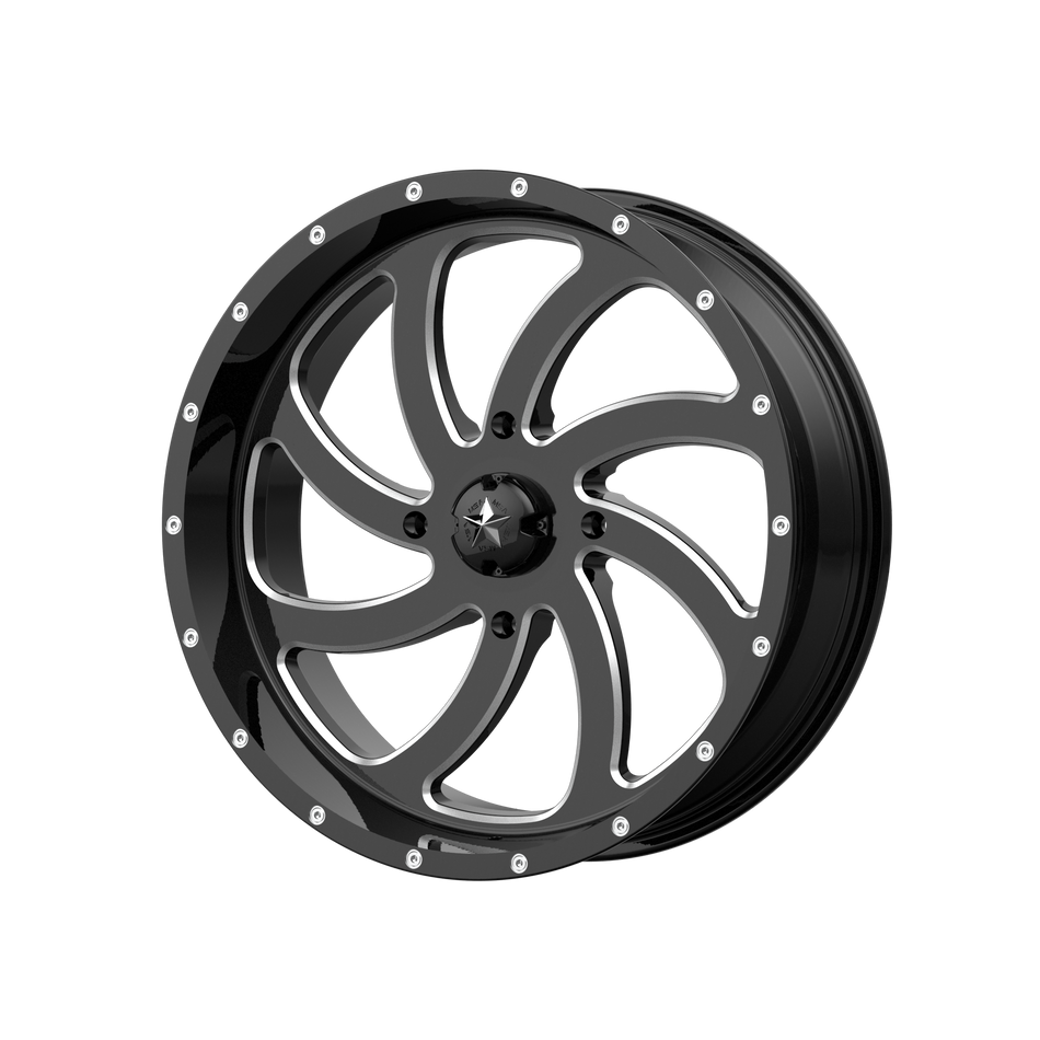 MSA Offroad Wheels M36 SWITCH UTV GLOSS BLACK MILLED