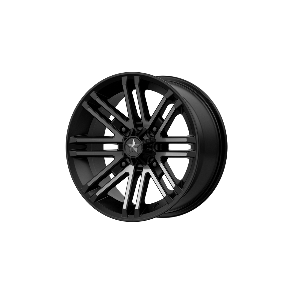 MSA Offroad Wheels M40 ROGUE UTV SATIN BLACK W/ TITANIUM TINT