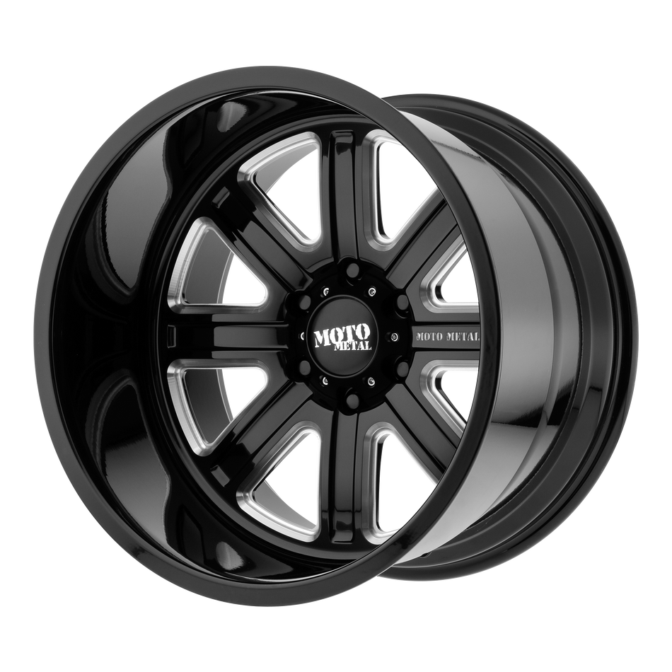 Moto Metal MO402 Gloss Black Milled Wheel