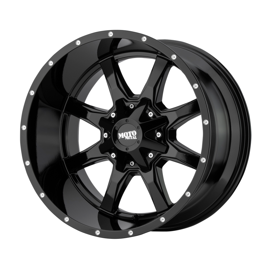 Moto Metal MO970 GLOSS BLACK MILLED