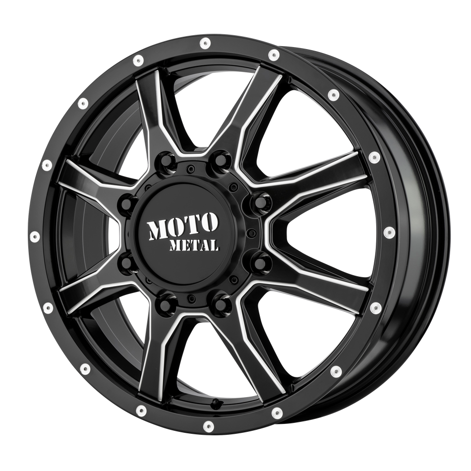 Moto Metal MO995 SATIN BLACK MILLED