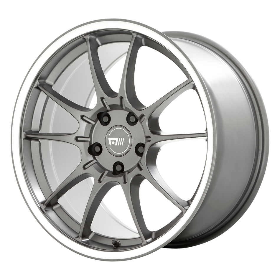 Motegi MR152 SS5 GUNMETAL W/ MACHINED LIP
