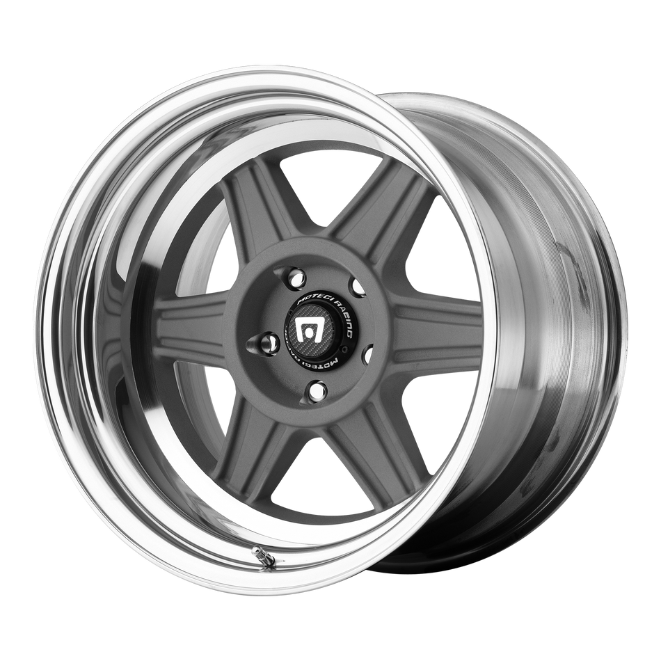 Motegi MR224 Mag Gray Polished Barrel Wheel