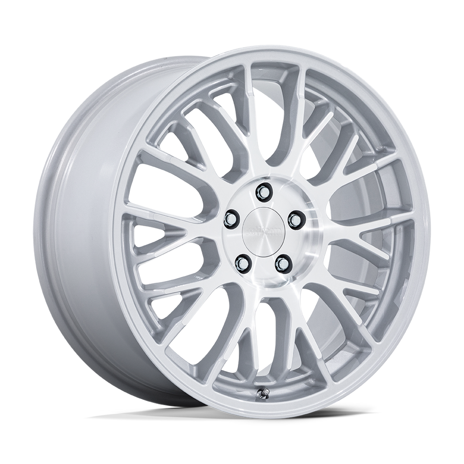 Rotiform RC204 PHX Gloss Silver W/ Machined Face Wheel
