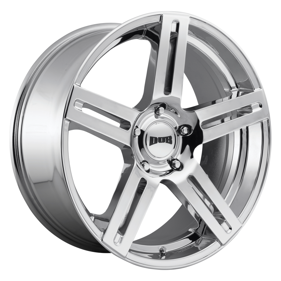 DUB 1PC S249 ROC Chrome Plated Wheel