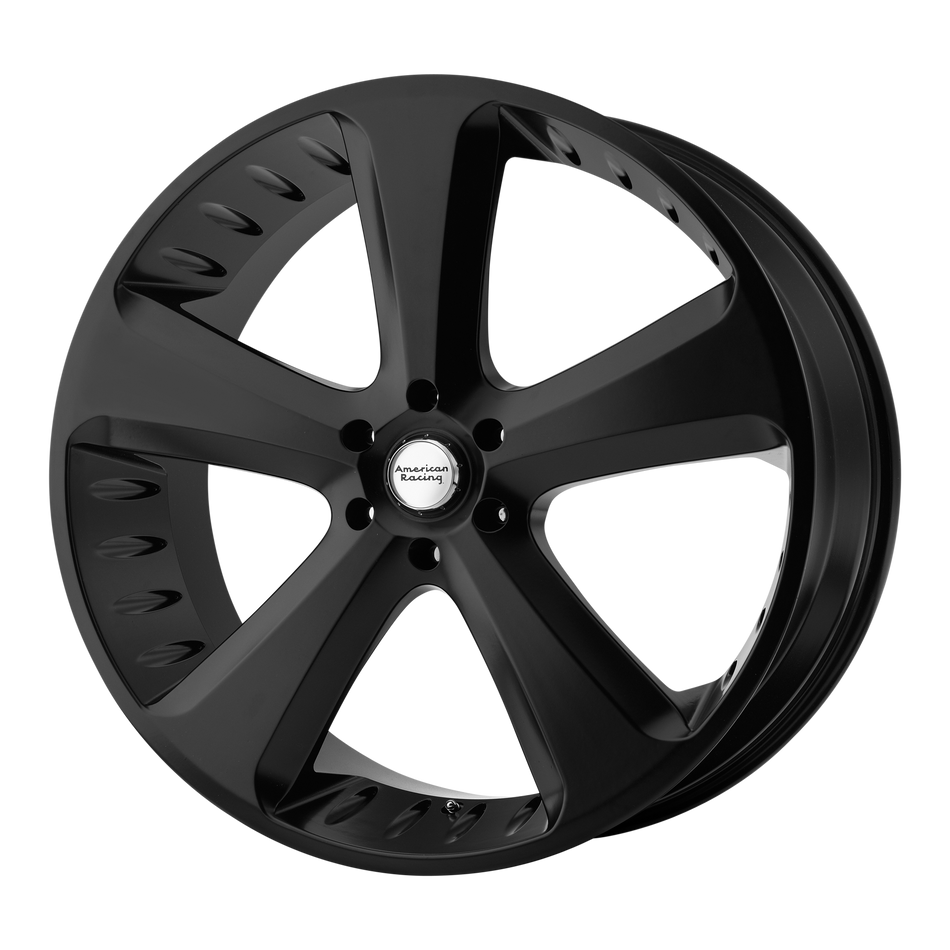 American Racing Vintage VN870 CIRCUIT Satin Black Wheel