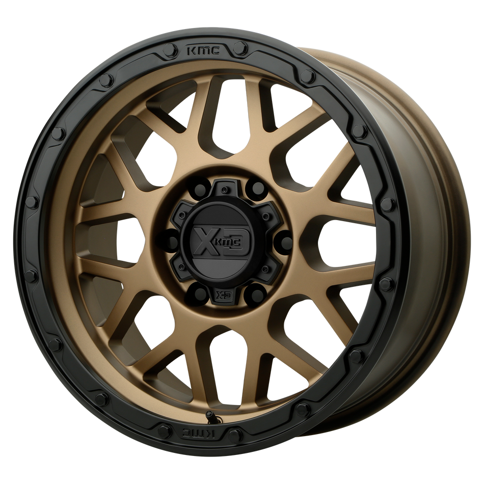 XD XD135 GRENADE OR Matte Bronze Matte Black Lip Wheel