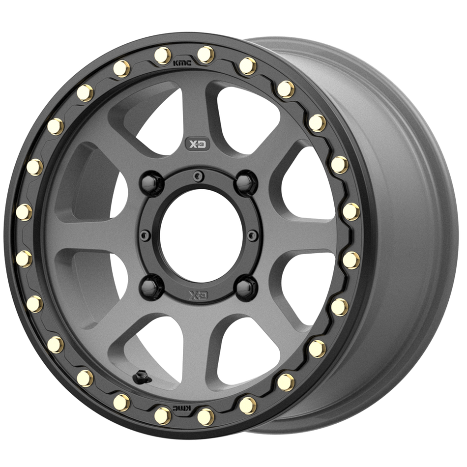 XD Powersports XS234 ADDICT 2 BEADLOCK Satin Gray Wheel
