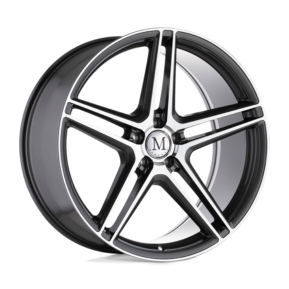 Mandrus BREMEN Gloss Gunmetal W/ Mirror Cut Face Wheel