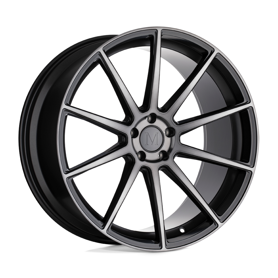 Mandrus KLASS Gloss Gunmetal W/ Machined Tinted Face Wheel