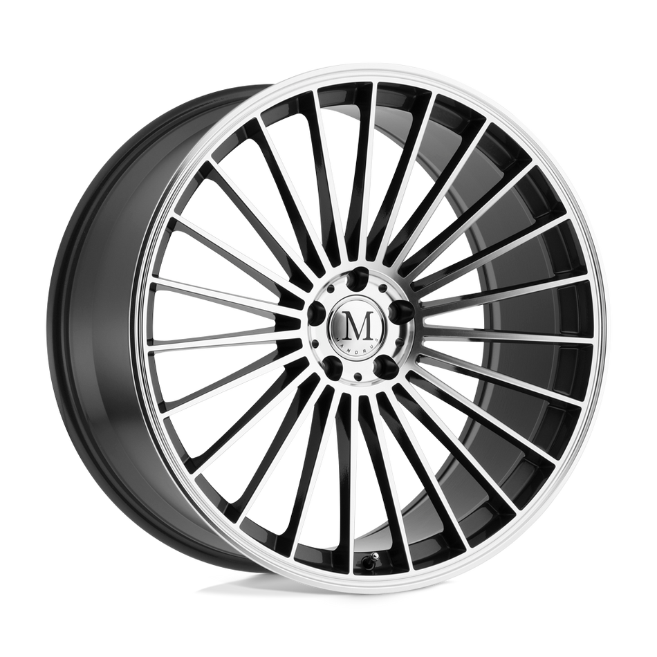 Mandrus 23 Gunmetal W/ Mirror Cut Face Wheel