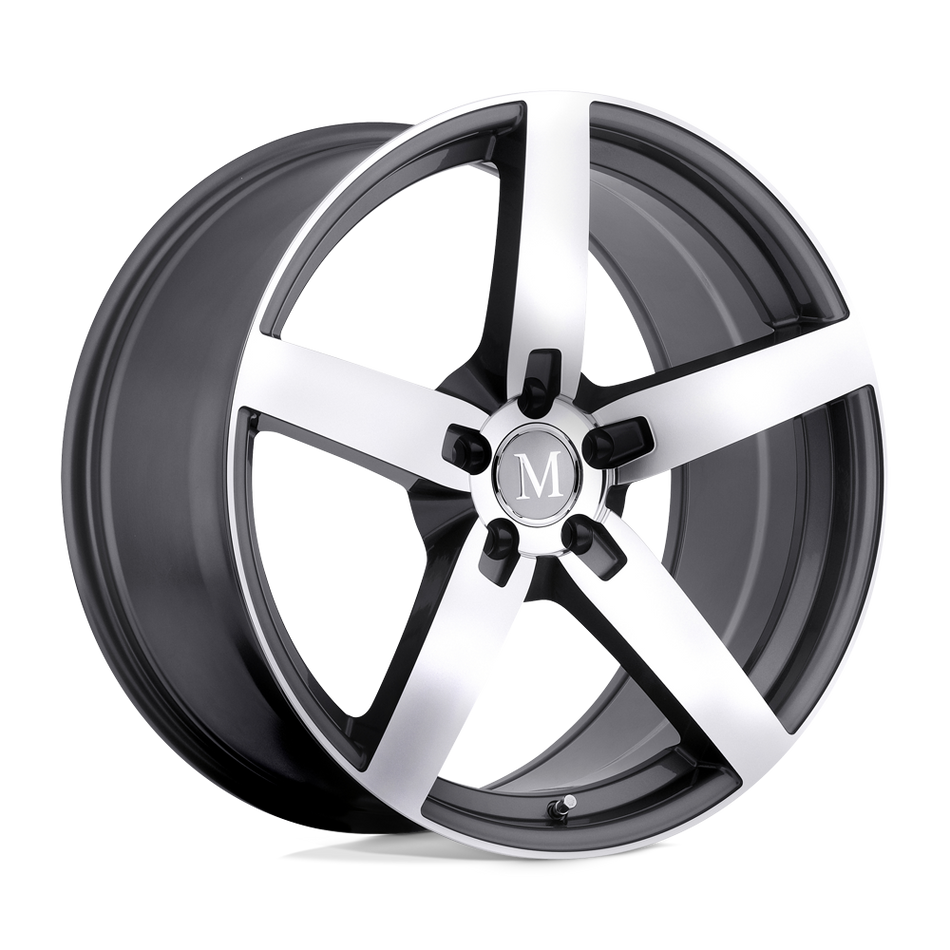 Mandrus ARROW Gunmetal W/ Mirror Cut Face Wheel