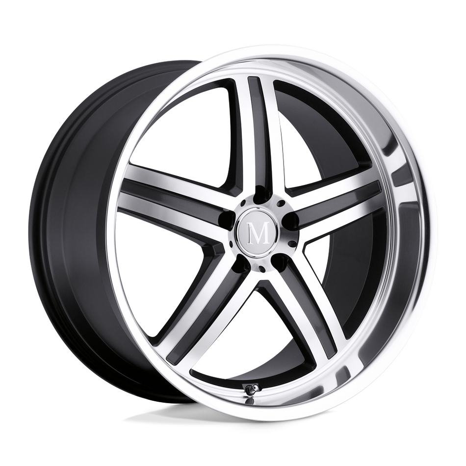 Mandrus MANNHEIM Gunmetal W/ Mirror Cut Face & Lip Wheel