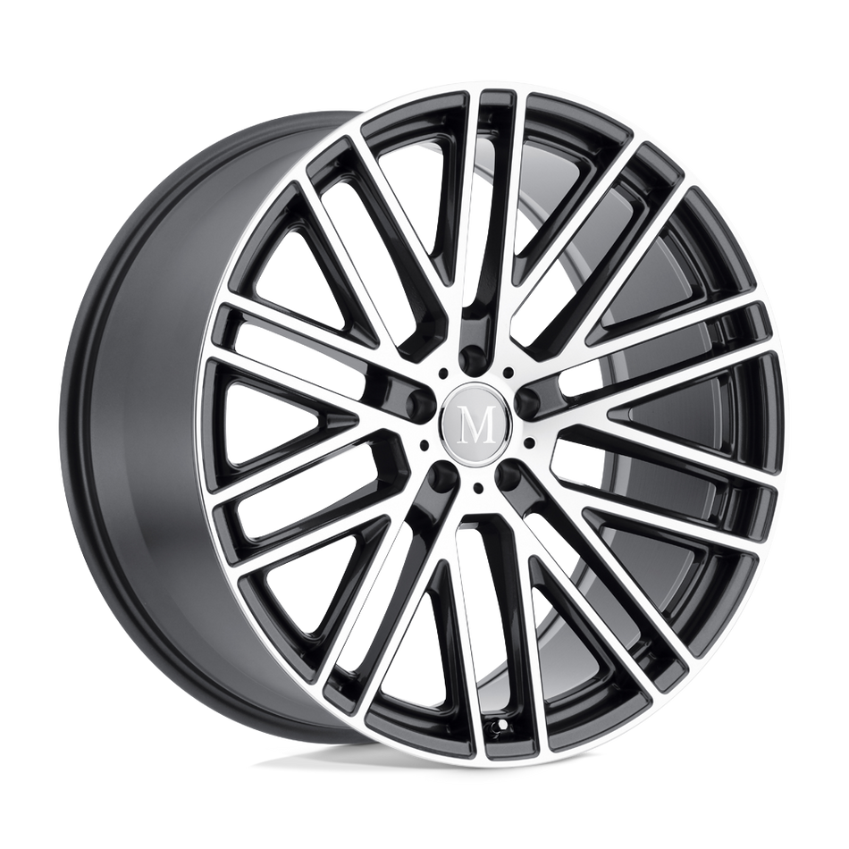 Mandrus MASCHE Gloss Gunmetal W/ Mirror Cut Face Wheel