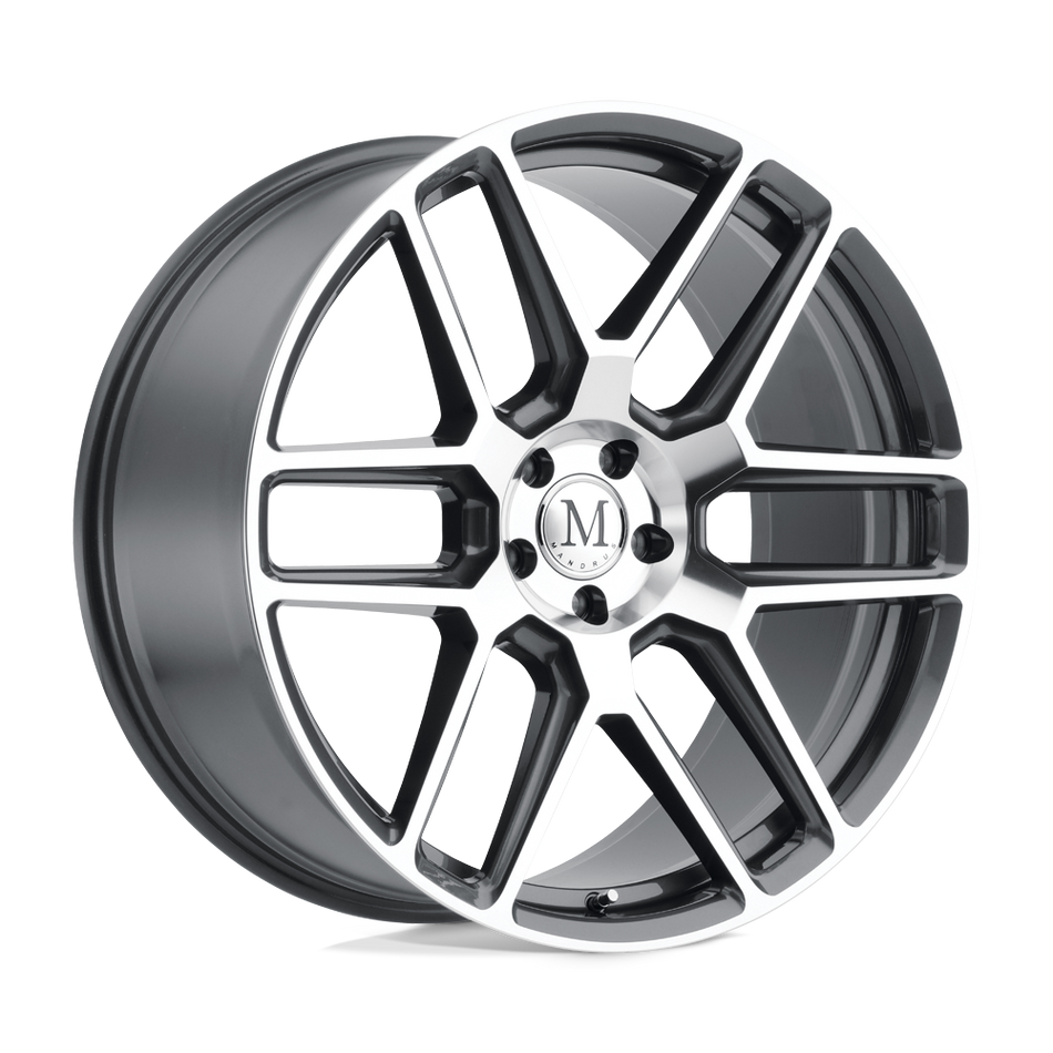 Mandrus OTTO Gunmetal W/ Mirror Cut Face Wheel