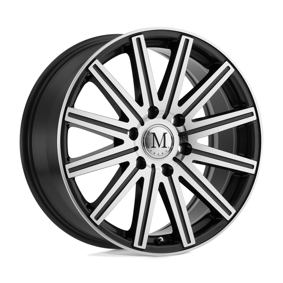 Mandrus STARK Gunmetal W/ Mirror Cut Face & Lip Wheel