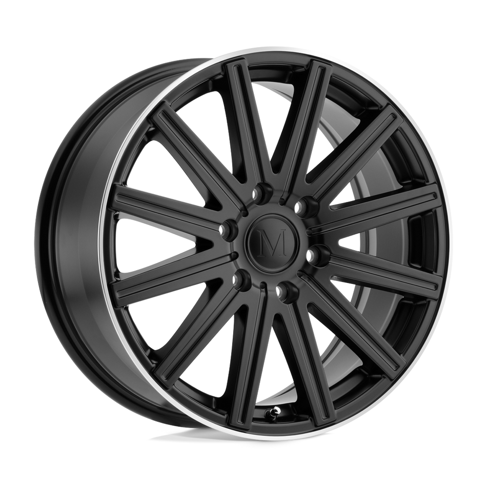 Mandrus STARK Matte Black W/ Machined Lip Wheel