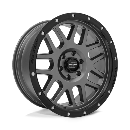 Pro Comp Alloys PA40 VERTIGO DARK GRAY W/ BLACK LIP