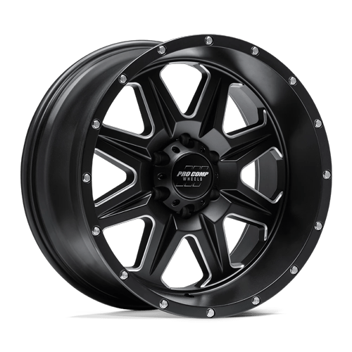 Pro Comp Alloys PA63 RECON SATIN BLACK MILLED