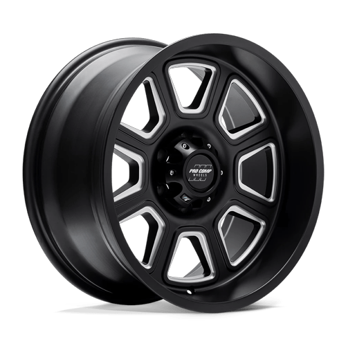 Pro Comp Alloys PA064 GUNNER SATIN BLACK MILLED