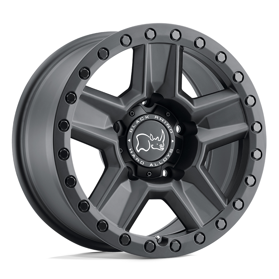 Black Rhino Hard Alloys RAVINE Matte Black Wheel
