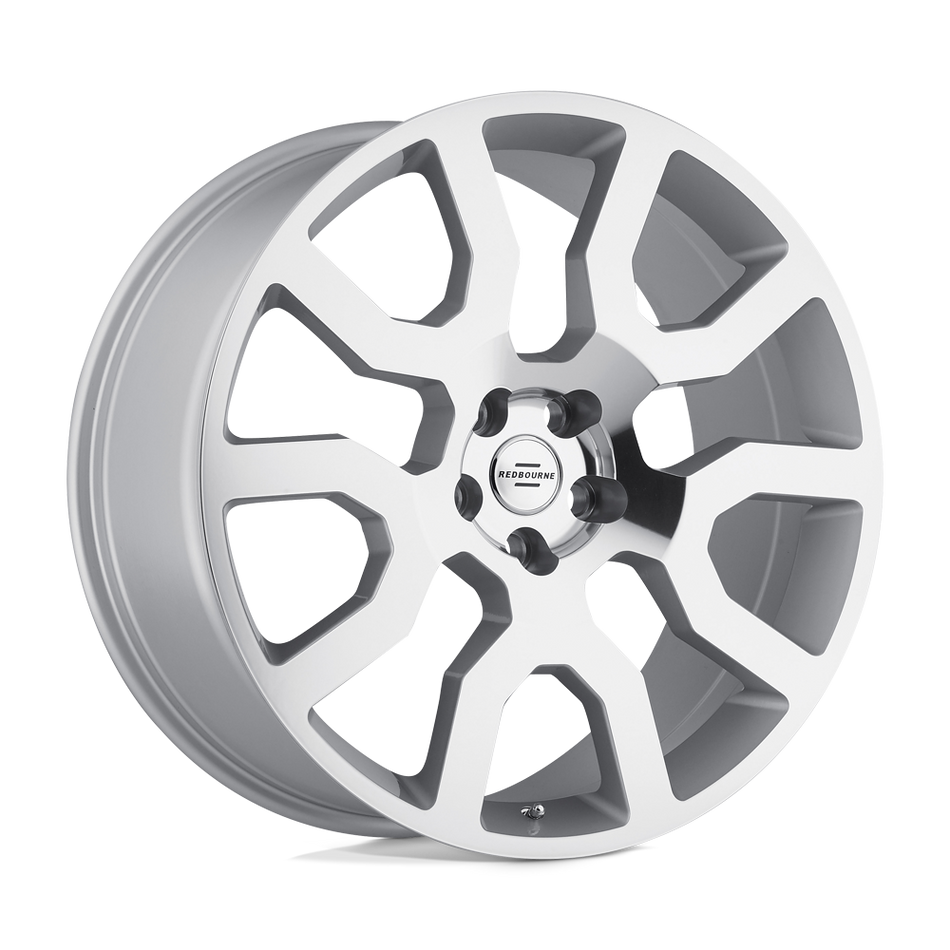 RedBourne HERCULES Silver W/ Mirror Cut Face Wheel