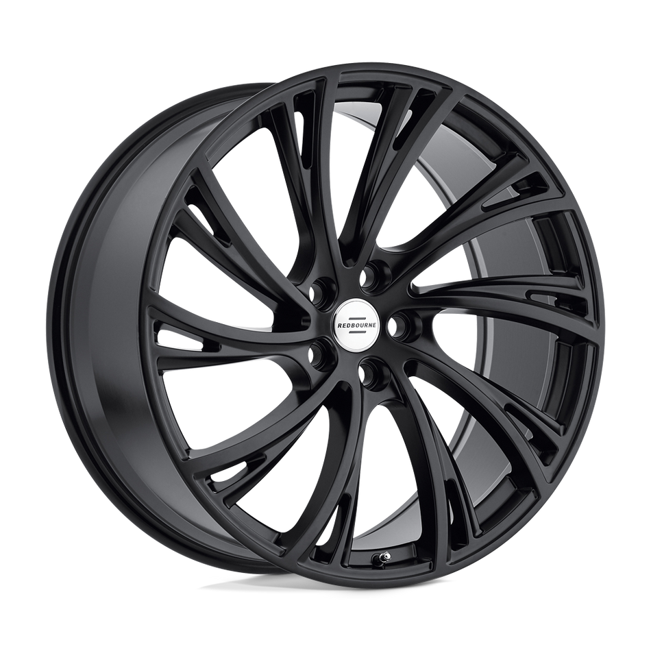 RedBourne NOBLE Double Black - Matte Black W/ Gloss Black Face Wheel