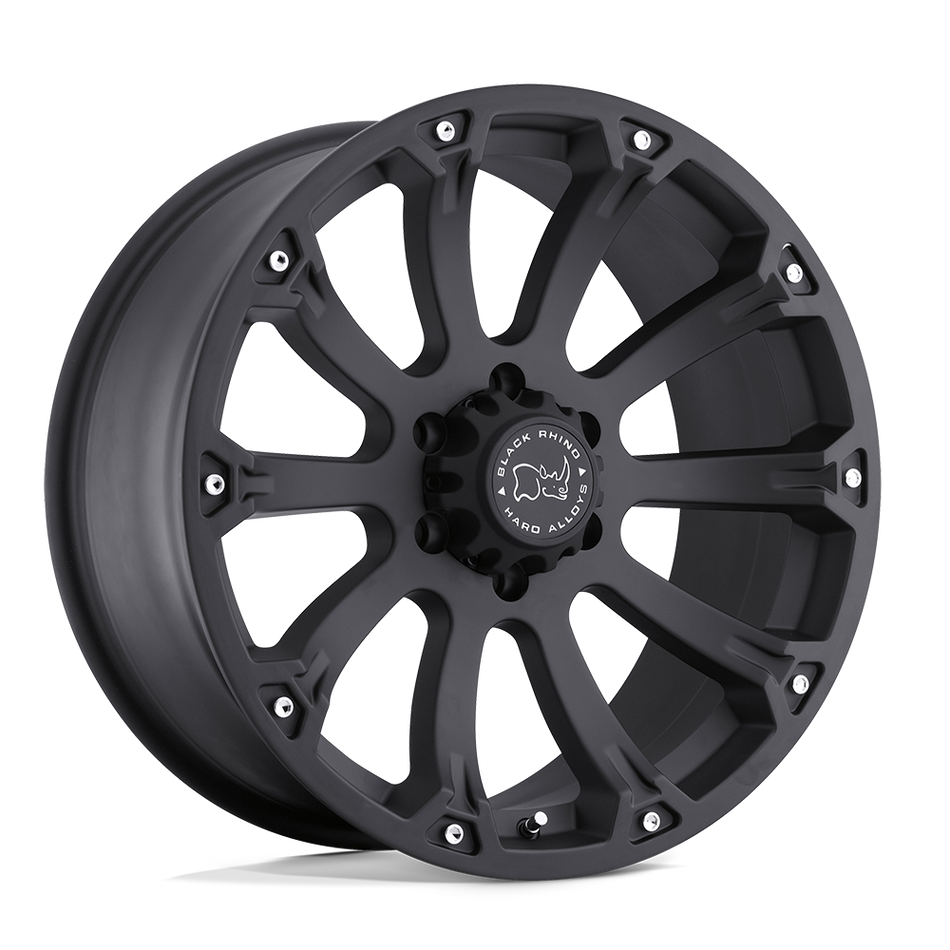 Black Rhino Hard Alloys SIDEWINDER Matte Black Wheel
