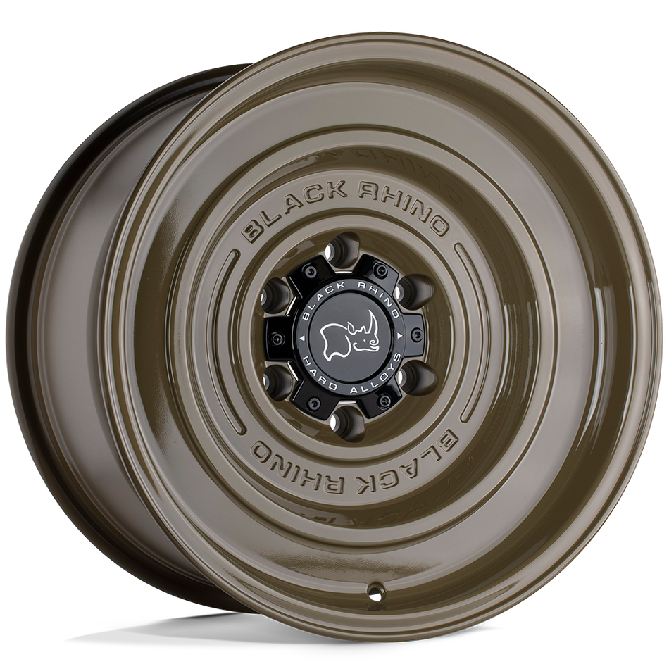 Black Rhino Hard Alloys SOLID Gloss Alligator Green Wheel