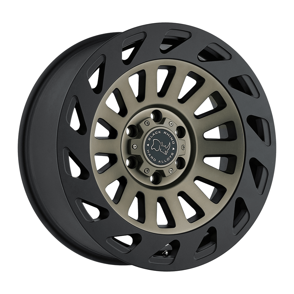 Black Rhino Hard Alloys MADNESS Dark Tint Machine Face W/ Matte Black Lip Wheel