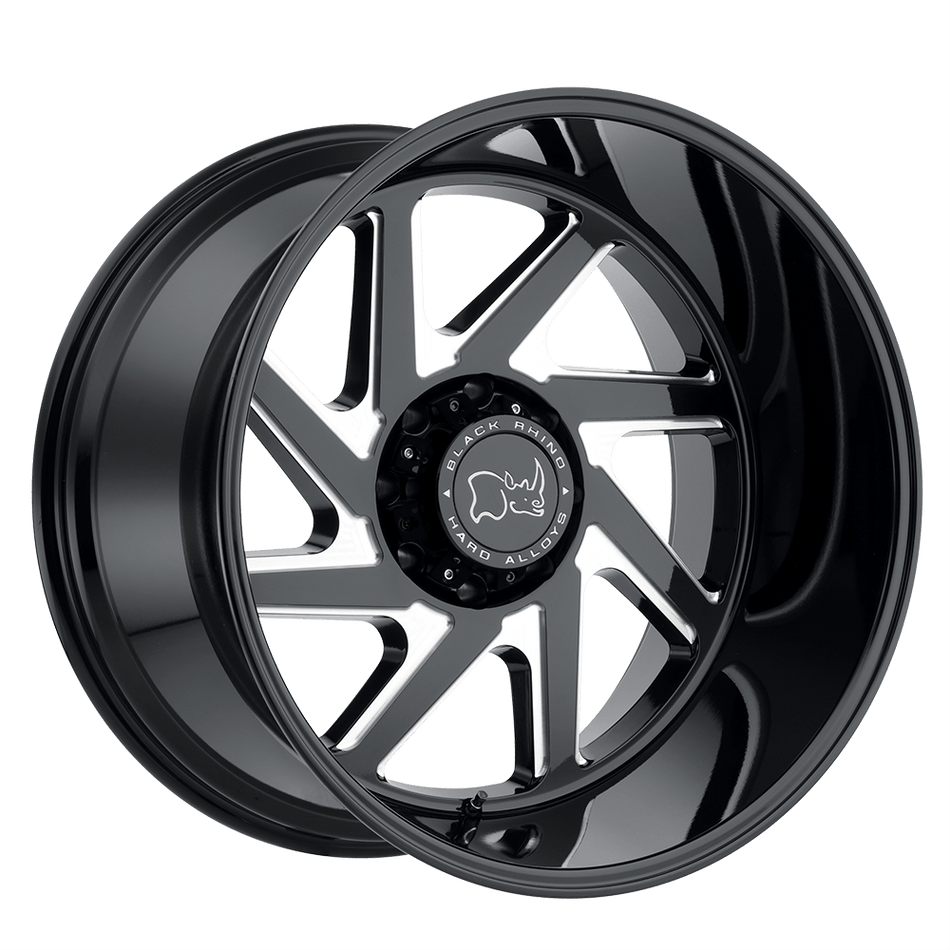 Black Rhino Hard Alloys SWERVE Gloss Black W/ Double Milled Spokes Wheel