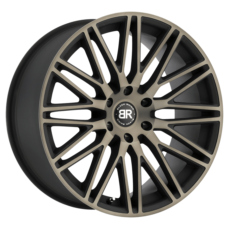 Black Rhino Hard Alloys ZULU Matte Black W/ Machined Face & Dark Matte Tint Wheel