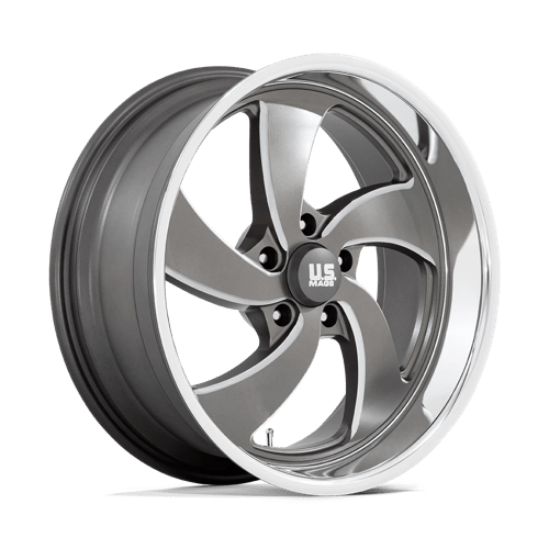 US Mag 1PC U133 DESPERADO ANTHRACITE MILLED W/ DIAMOND CUT LIP